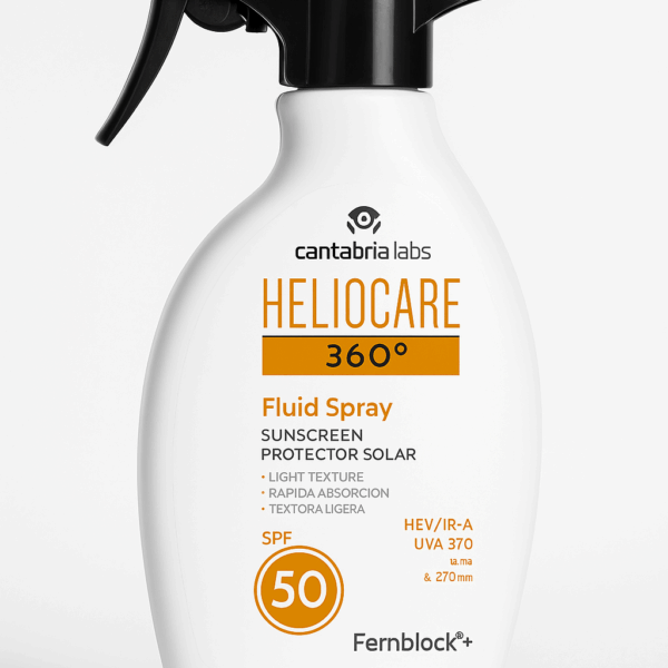 HelioCare 360° Fluid Spray SPF 50 | Protección Familiar en Formato Spray