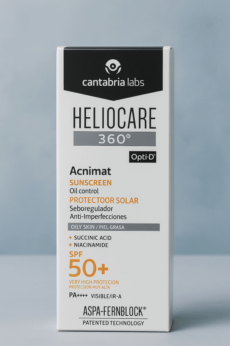 HelioCare 360° Acnimat SPF 50+ | Control Antibrillos y Antiacné
