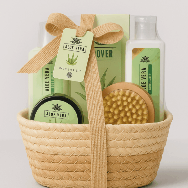 Cesta Regalo Aloe Vera | Cuidado Natural para la Piel