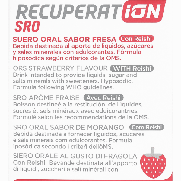 RECUPERATION SRO Sabor Fresa (Con Reishi)